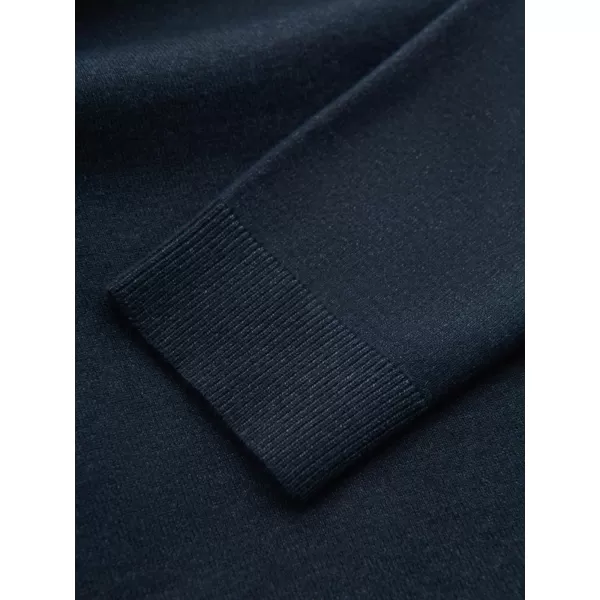  Pulover pentru bărbați OMBRE OM-SWTN-0125 ALBASTRU MARIN 