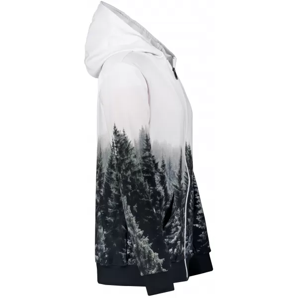  Panoul pentru bărbați pe Zip Premium ALTISPORT VOJ/ALM058MI02 ALB -GRAY 