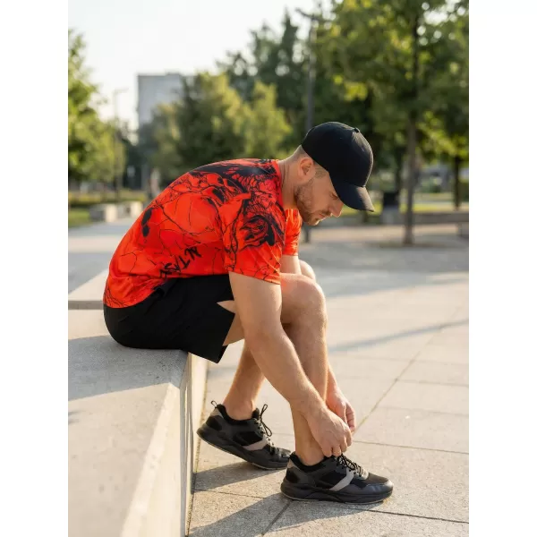  Premium funcțional pentru bărbați ALTISPORT VOJ/ALM071TR01 ROŞU 