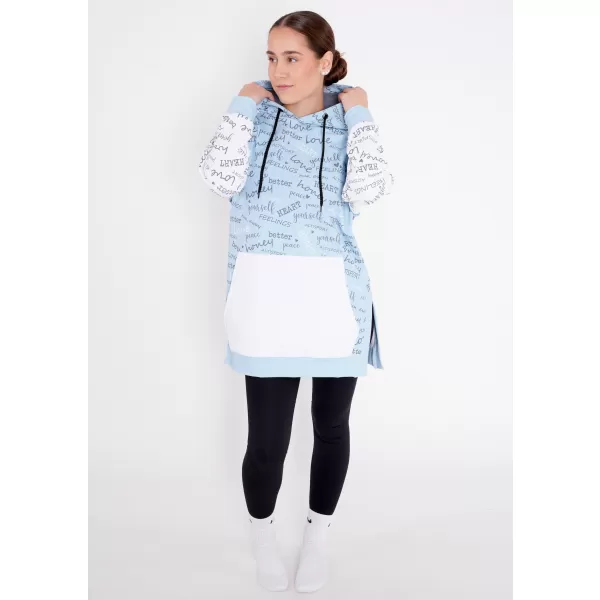  Premium cu hanorac funcțional pentru femei ALTISPORT VOJ/ALW067MI03 BABY BLUE 
