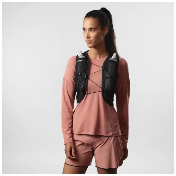  Rucsac de damă SALOMON ACTIVE SKIN 12 WOMEN SET LC2178600 NEGRU/METAL 