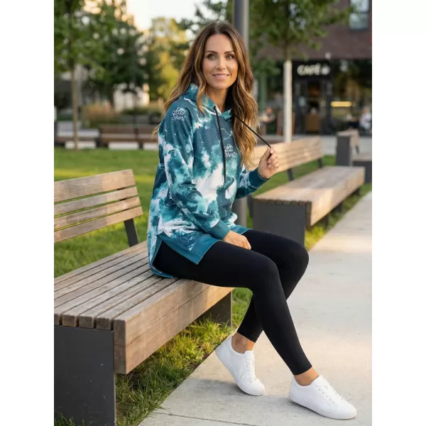  Premium cu hanorac funcțional pentru femei ALTISPORT VOJ/ALW066MI03 VERDE -BLUE 