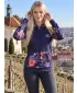 Panoul pentru femei pe Zip Premium ALTISPORT VOJ/ALW063MI02 PURPURIU ÎNCHIS