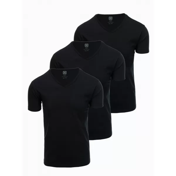  Cămaşă OMBRE OM-TSBS-0233 3X NEGRU 