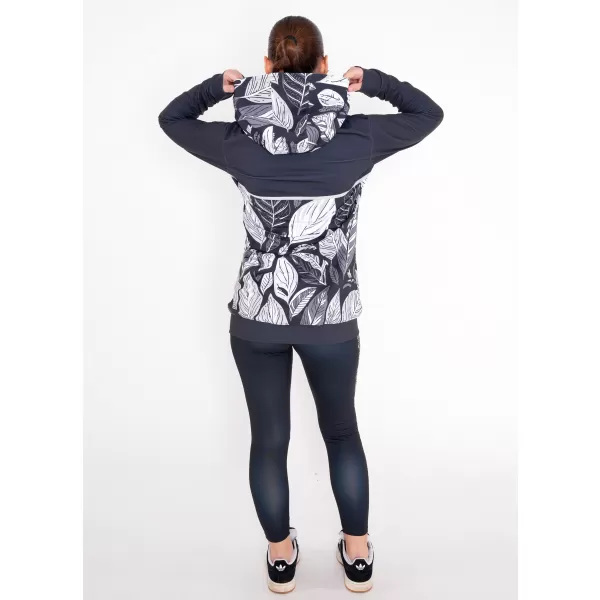  Panoul pentru femei pe Zip Premium ALTISPORT VOJ/ALW061MI02 ALB -NEGRU 
