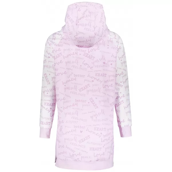  Premium cu hanorac funcțional pentru femei ALTISPORT VOJ/ALW067MI03 BABY PINK 