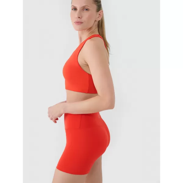  Pantaloni scurți elastici pentru doamne 4F RSS25TFSTF021 ROŞU 