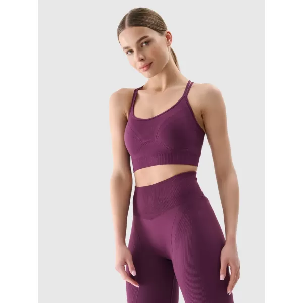  Sutienul doamnei 4F WSS25USBAF166 VIOLET ÎNTUNECAT 