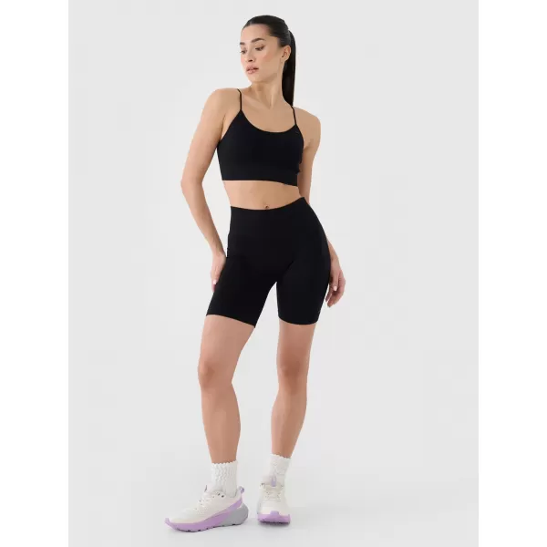  Leggurile scurte ale doamnelor 4F WSS25TFSTF014 NEGRU ADÂNC 