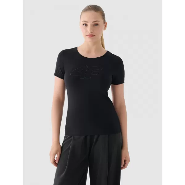  Cămaşă 4F WMM00TTSHF1846 NEGRU ADÂNC 