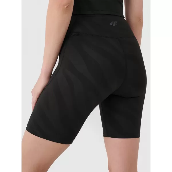  Leggurile scurte ale doamnelor 4F WSS25TFSTF016 NEGRU ADÂNC 