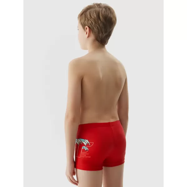  Costum de baie 4F JWSS25USWTM036 ROŞU 