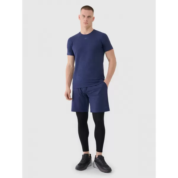  Pantaloni scurţi 4F WSS25TFSHM0911 MELANGE ALBASTRU ÎNCHIS 