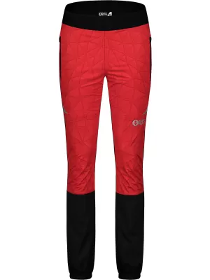 Pantaloni softshell impermeabili ușori pentru femei NORDBLANC FINDING NBWPL8104 ROŞU