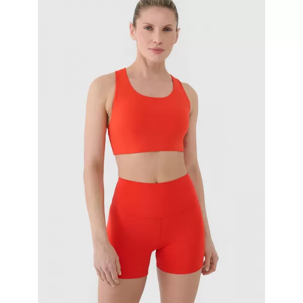  Pantaloni scurți elastici pentru doamne 4F RSS25TFSTF021 ROŞU 