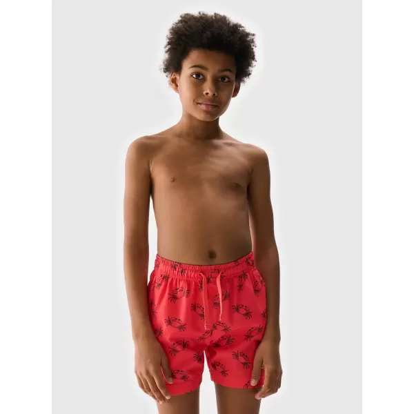  Pantaloni scurţi 4F JWSS25UBDSM121 CORAL ALLOVER 
