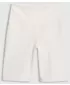 Pantaloni scurți elastici pentru doamne 4F RSS25TFSTF019 APROAPE ALB