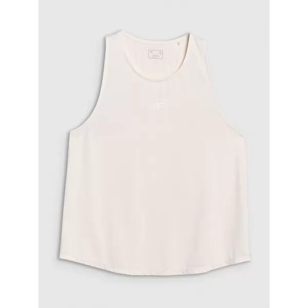 Top funcțional feminin funcțional 4F WSS25TFSLF412 APROAPE ALB 