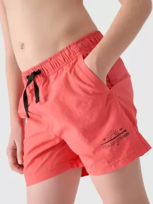 Pantaloni scurţi 4F JWSS25UBDSM117 CORAL