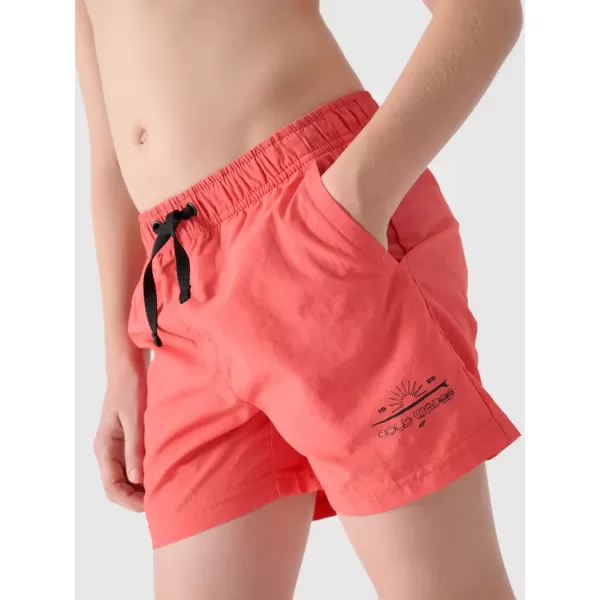  Pantaloni scurţi 4F JWSS25UBDSM117 CORAL 