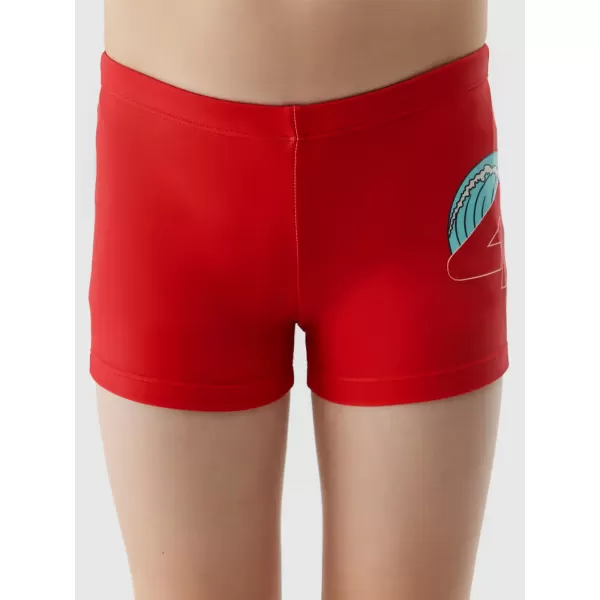  Costum de baie 4F JWSS25USWTM036 ROŞU 