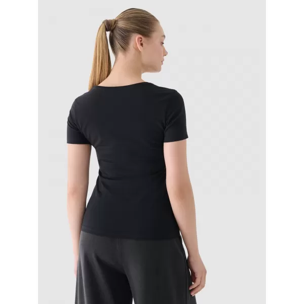  Cămaşă 4F WMM00TTSHF1846 NEGRU ADÂNC 