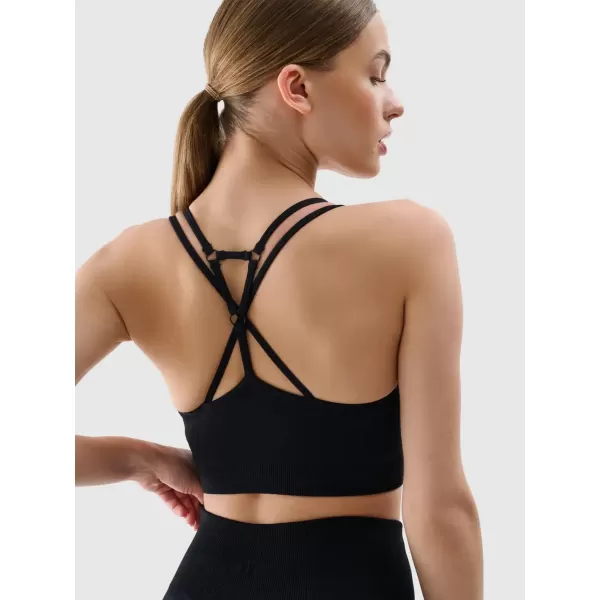  Sutienul doamnei 4F WSS25USBAF166 NEGRU ADÂNC 