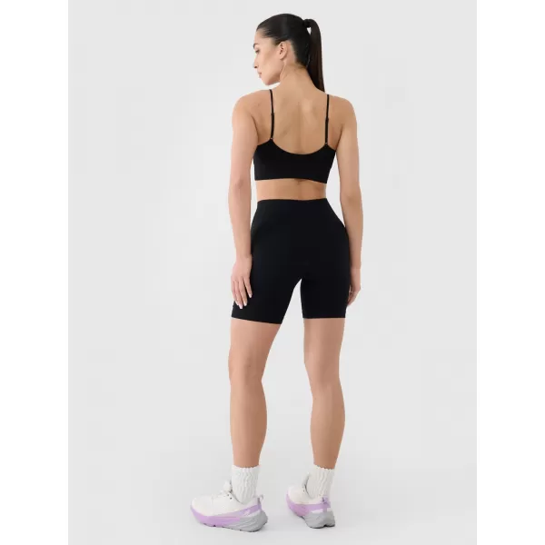  Leggurile scurte ale doamnelor 4F WSS25TFSTF014 NEGRU ADÂNC 