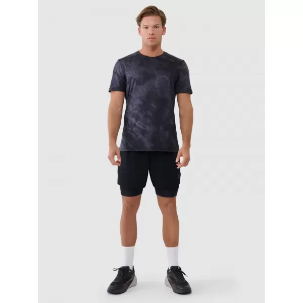  Pantaloni scurţi 4F WSS25TFSHM0866 NEGRU ADÂNC 