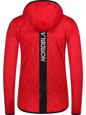 Sacou softshell pentru femei NORDBLANC PURESNOW NBWSL8103 ROŞU