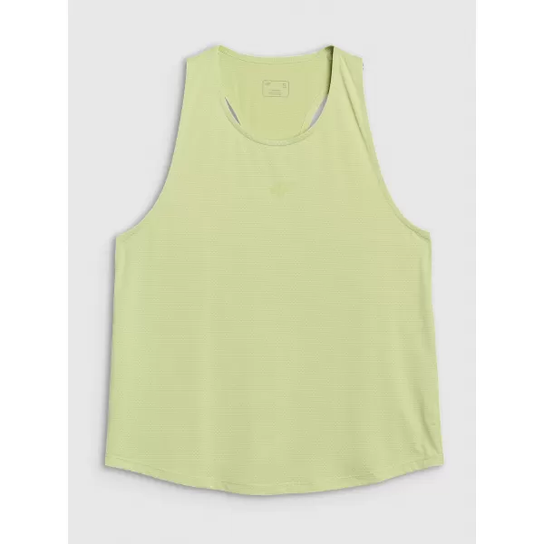  Top funcțional feminin funcțional 4F WSS25TFSLF412 VERDE DESCHIS 