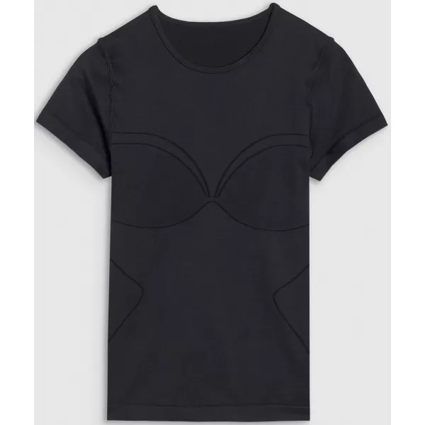  Cămașă funcțională feminină 4F WSS25TFTSF1270 NEGRU ADÂNC 