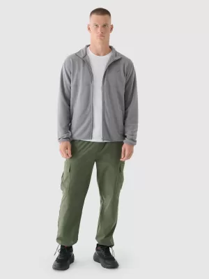 Panouri din Fleece 4F WMM00TFLEM316 GRI
