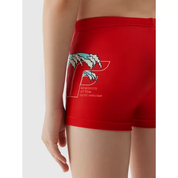  Costum de baie 4F JWSS25USWTM036 ROŞU 