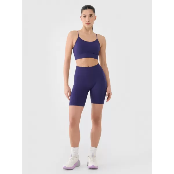 Leggurile scurte ale doamnelor 4F WSS25TFSTF014 ALBASTRU ÎNCHIS 
