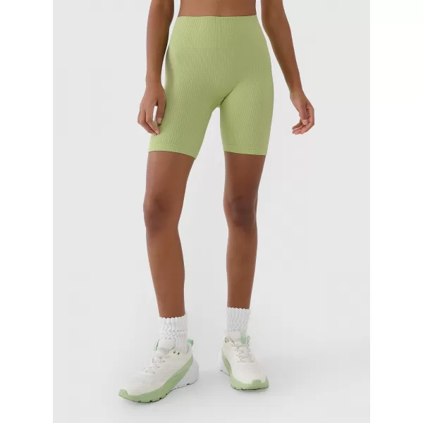  Leggurile scurte ale doamnelor 4F WSS25TFSTF014 VERDE DESCHIS 