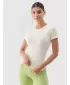 Cămașă funcțională feminină 4F WSS25TFTSF1270 APROAPE ALB