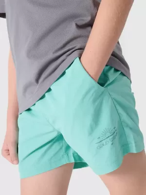 Pantaloni scurţi 4F JWSS25UBDSM117 MENTĂ