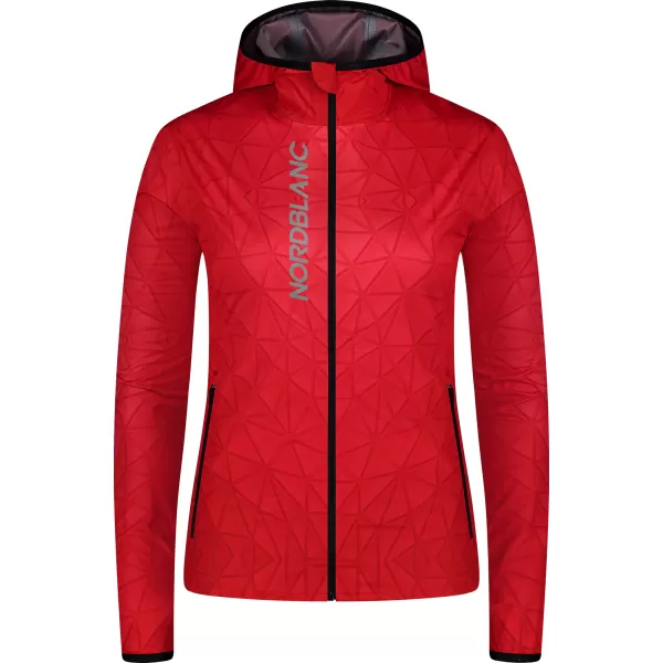  Sacou softshell pentru femei NORDBLANC PURESNOW NBWSL8103 ROŞU 