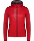 Sacou softshell pentru femei NORDBLANC PURESNOW NBWSL8103 ROŞU