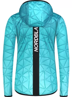 Sacou softshell pentru femei NORDBLANC PURESNOW NBWSL8103 TURCOAZ