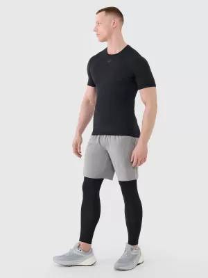 Pantaloni scurţi 4F WMM00TFSHM1310 MELANGE GRI