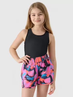 Pantaloni scurţi 4F JWSS25UBDSF150 ALOVER MULTICOLOUR