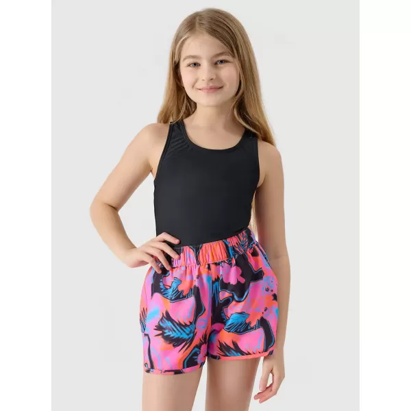 Pantaloni scurţi 4F JWSS25UBDSF150 ALOVER MULTICOLOUR 