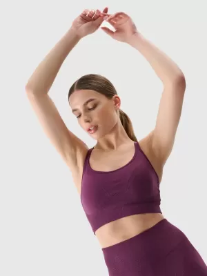 Sutienul doamnei 4F WSS25USBAF166 VIOLET ÎNTUNECAT