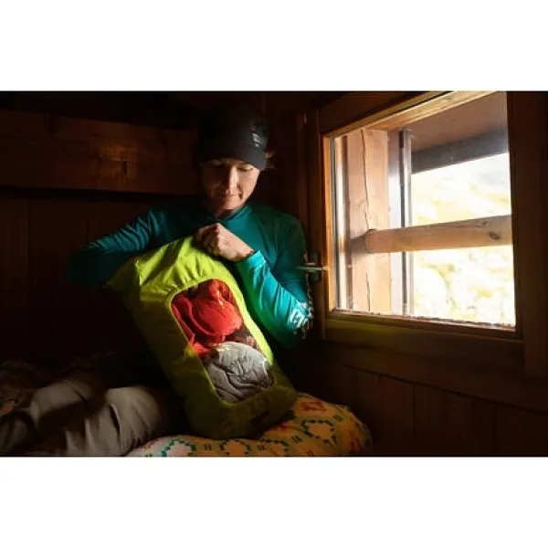  Husă OSPREY DRY SACK 35 W/WINDOW LIMON GREEN 