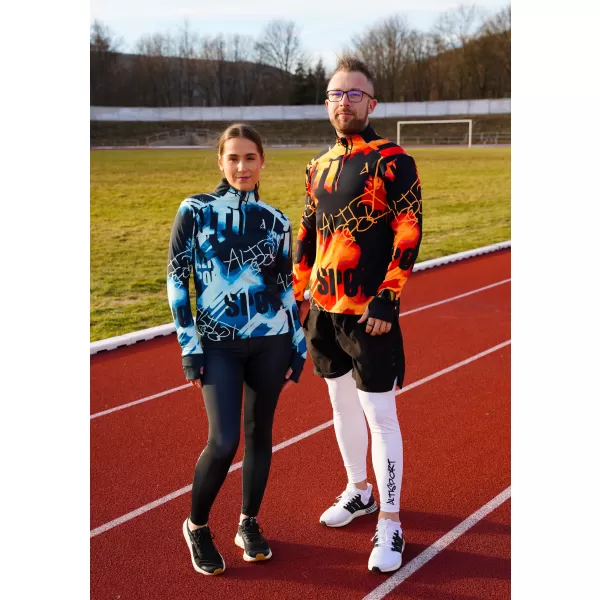  Panouri sportive pentru femei Premium Plus ALTISPORT VOJ/ALW076MI04 ALBASTRU/NEGRU 