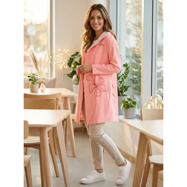  Cardigan premium pentru femei ALTISPORT VOJ/ALW075MI07 PIERSICĂ 