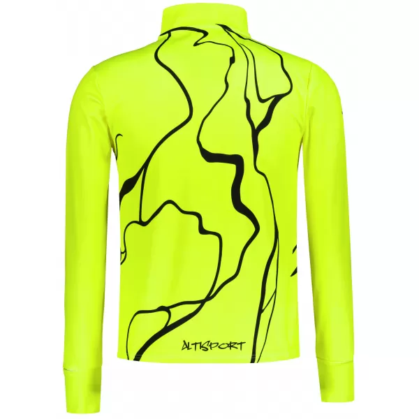  Panouri sportive pentru bărbați Premium Plus ALTISPORT VOJ/ALM073MI04 FLUO-GALBEN 