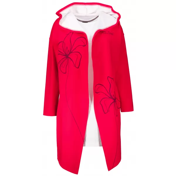  Cardigan premium pentru femei ALTISPORT VOJ/ALW075MI07 ROȘU-APRINS 